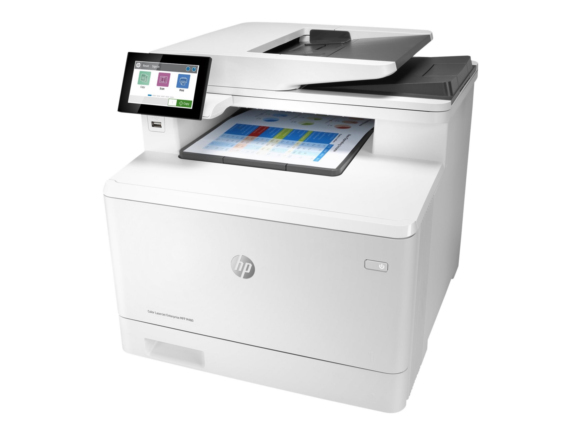 HP LaserJet M480f Laser Multifunction Printer-Color-Copier/Fax/Scanner-27 p