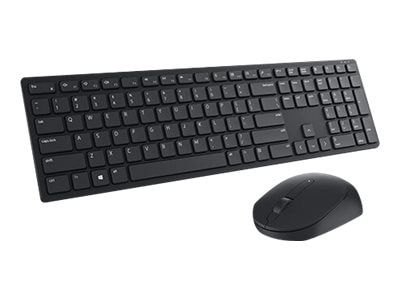 Dell Pro KM5221W - ensemble clavier et souris - QWERTY - US - noir