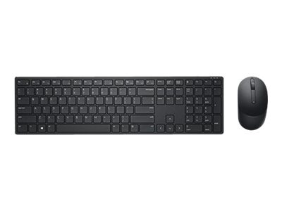 Dell Pro KM5221W - keyboard and mouse set - QWERTY - US - black Input Devic