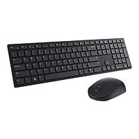 Dell Pro KM5221W - ensemble clavier et souris - QWERTY - US - noir