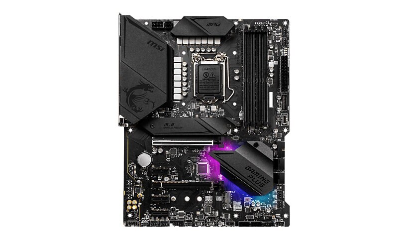 MSI MPG Z490 GAMING PLUS - carte-mère - ATX - Socket LGA1200 - Z490