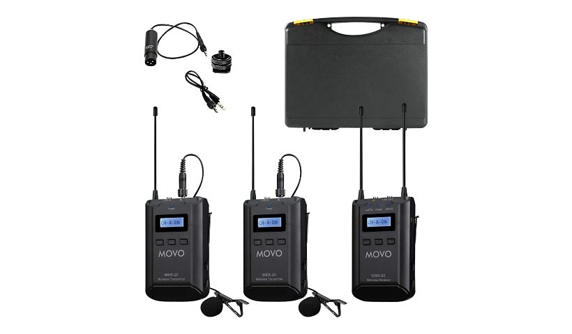 Movo WMX-20-DUO - wireless microphone system