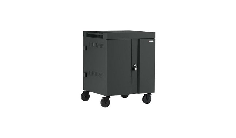 Bretford Cube TVC16USBC - cart - pre-wired - for 16 netbooks/tablets - charcoal