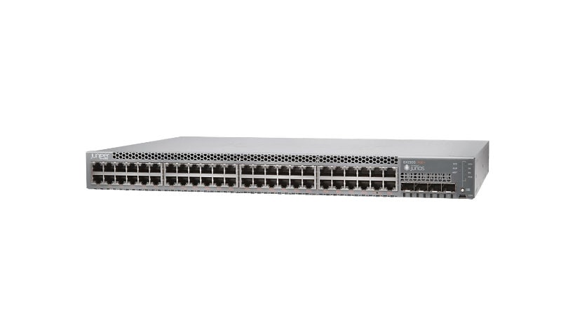Juniper Networks EX Series EX2300-48P - switch - 52 ports - managed - rack-mountable - E-Rate program