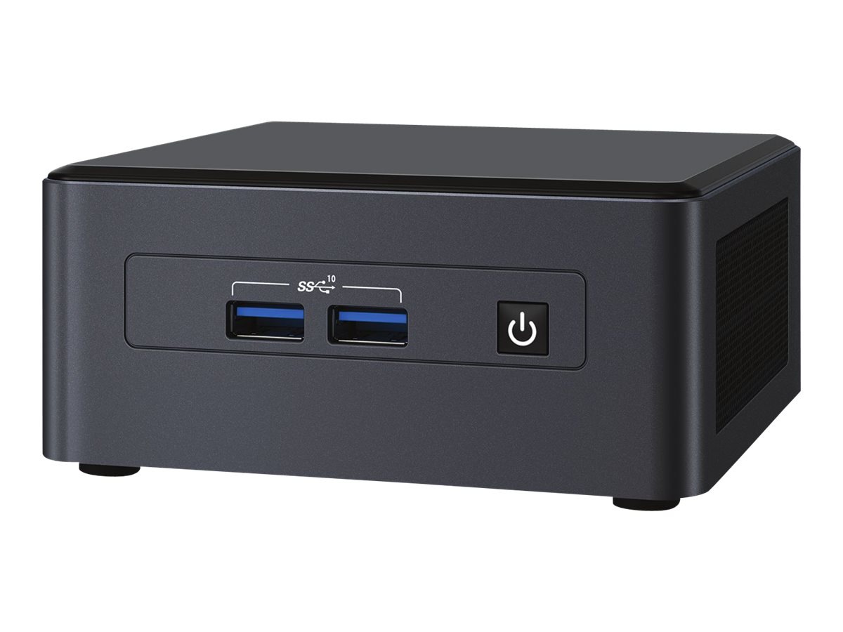 Intel Next Unit of Computing Kit 11 Pro - NUC11TNHv5 - mini PC - Core i5 1145G7 2.6 GHz - 0 GB - no HDD