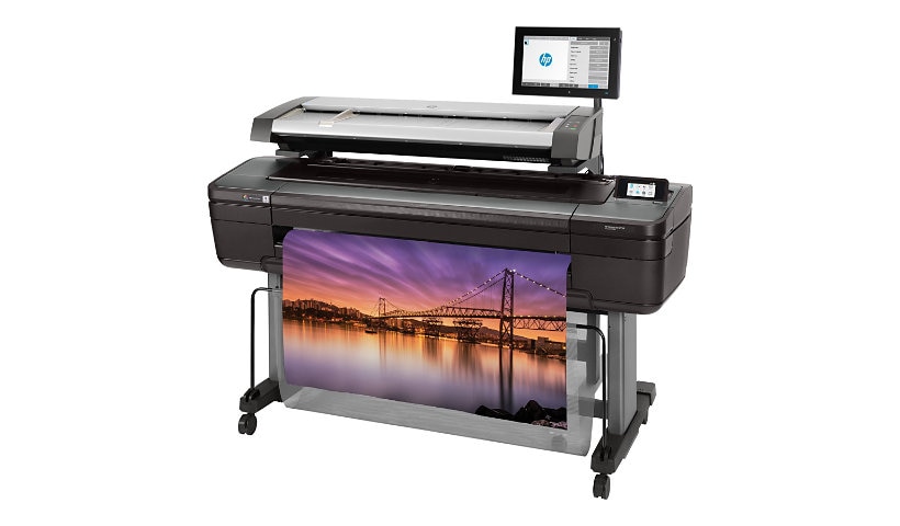 HP DesignJet HD Pro PostScript Inkjet Large Format Printer - Includes Printer, Scanner, Copier - 44" Print Width - Color