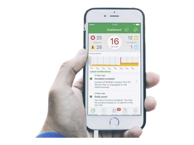 Subscription, Ecostruxure IT Expert, 5 years, 150 nodes, Remote monitoring