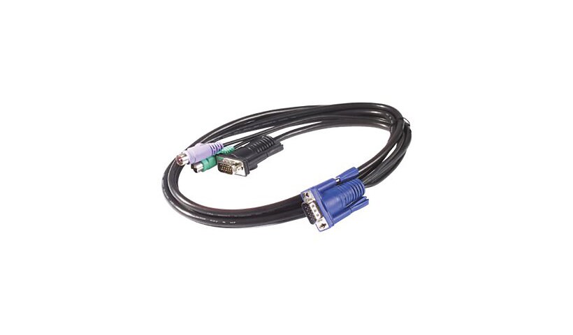 APC keyboard / video / mouse (KVM) cable - 12 ft