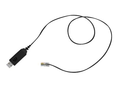 Afdeling etikette Alice EPOS | SENNHEISER USB-RJ9 01 - headset adapter - 1000823 - Headset  Accessories - CDW.com