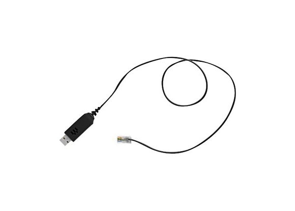 EPOS | SENNHEISER USB-RJ9 - headset adapter - 1000823 - Headset Accessories - CDW.com