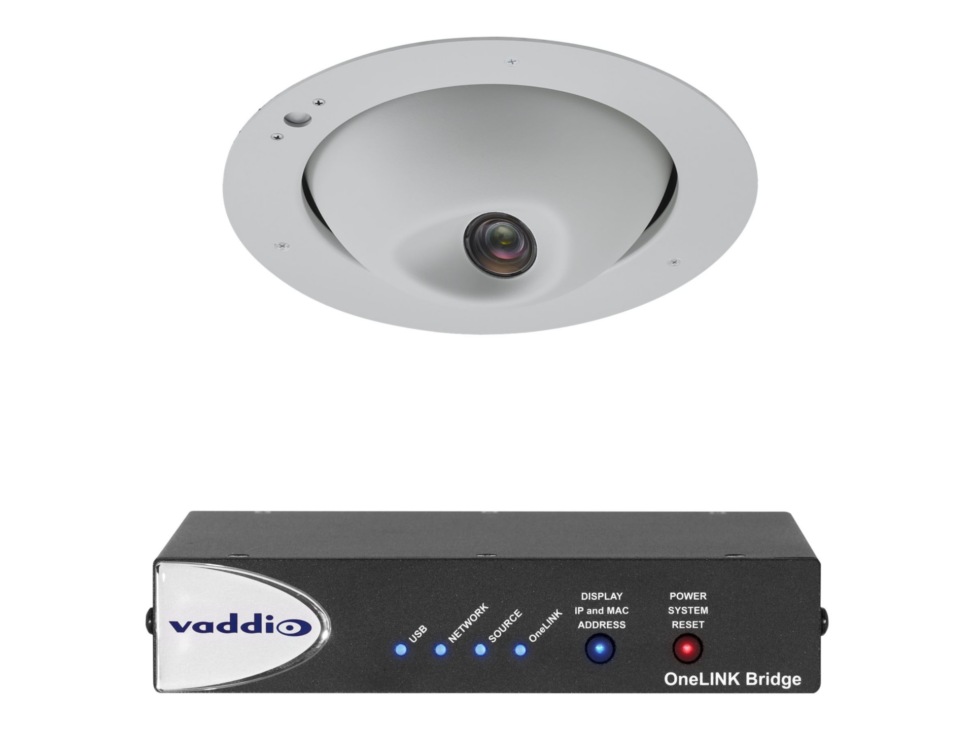 Vaddio RoboFLIP HDBaseT OneLINK Bridge Video Conferencing System - Includes