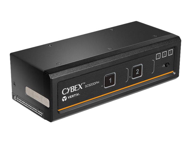 Vertiv Cybex SC900 Secure KVM | Dual Head | 2 Port Universal DisplayPort | NIAP version 4.0 Certified