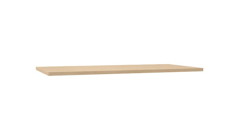 Ergotech HiLO - table top - rectangular - natural wood