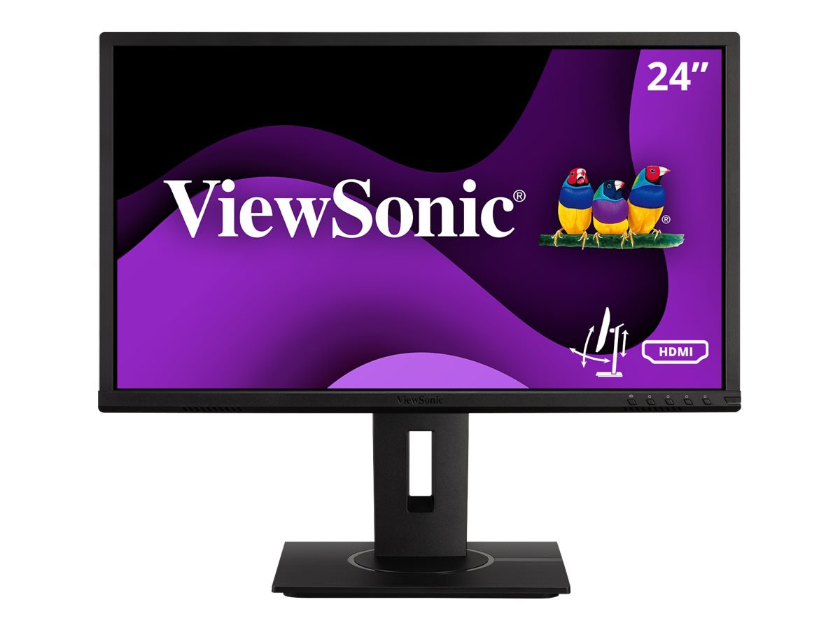 ViewSonic Ergonomic VG2440 - 1080p IPS Monitor with Integrate vDisplyManage