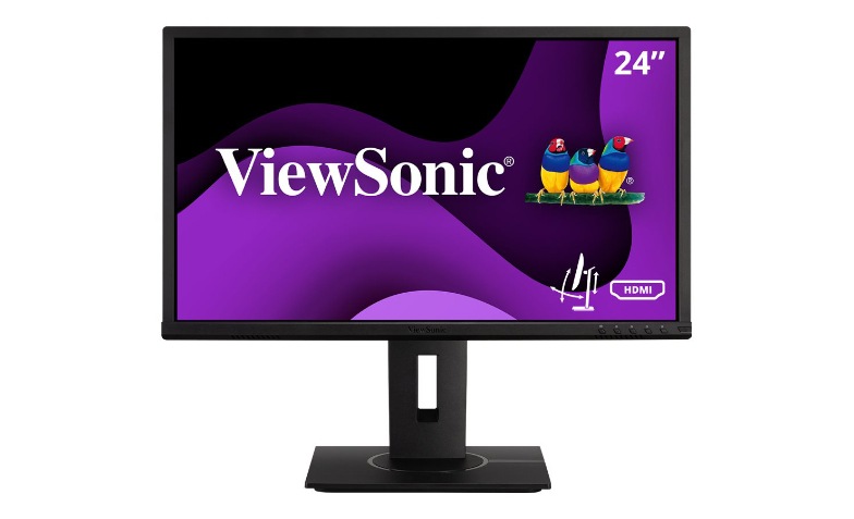 ViewSonic Ergonomic VG2440 - 1080p IPS Monitor with Integrate