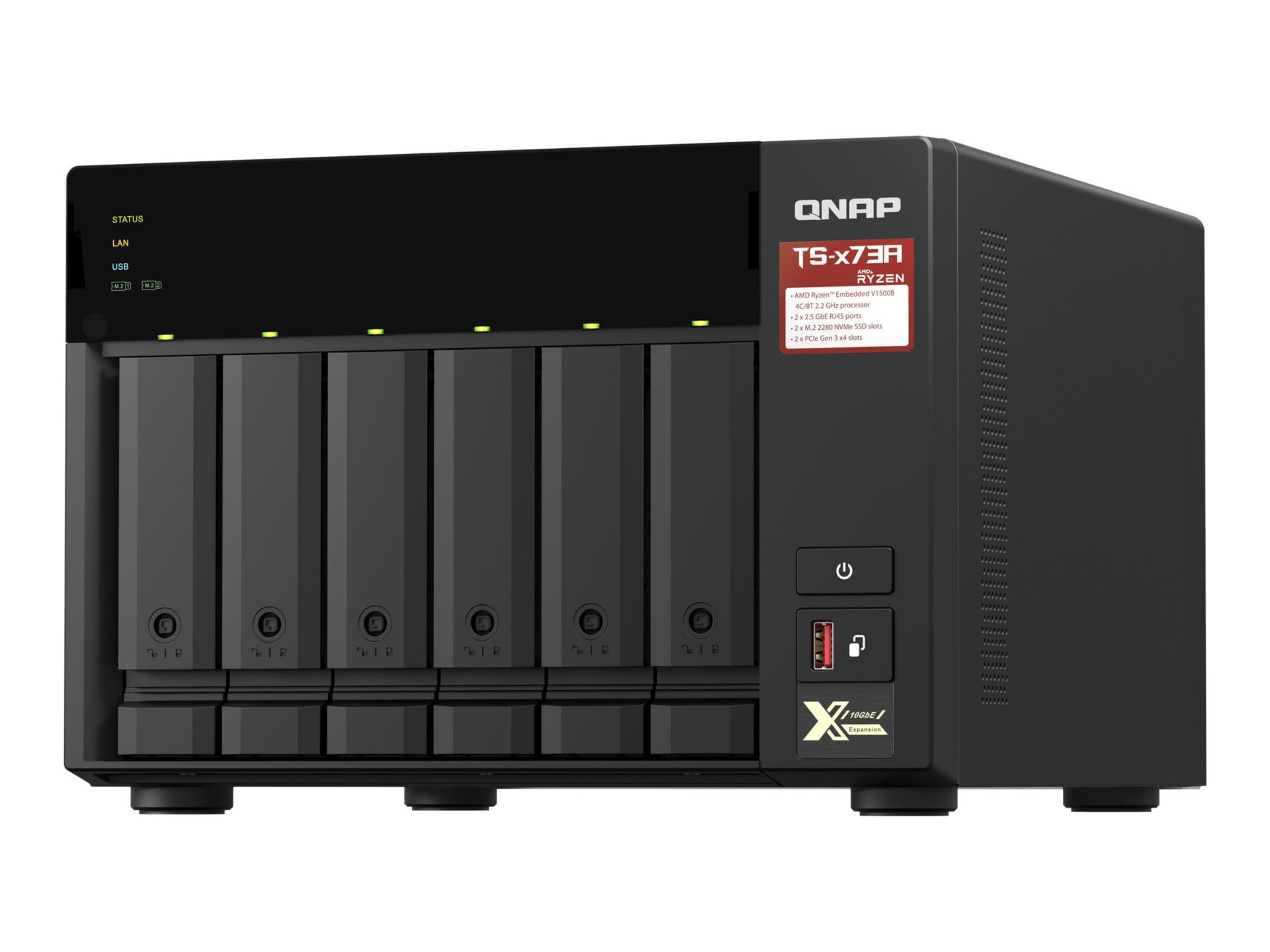 QNAP TS-673A - NAS server