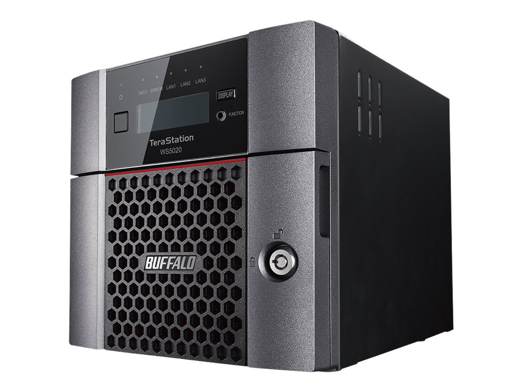 BUFFALO WS5220DNS9 Series WS5220DN08S9 - NAS server - 8 TB
