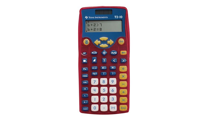Texas Instruments TI-10 - pocket calculator