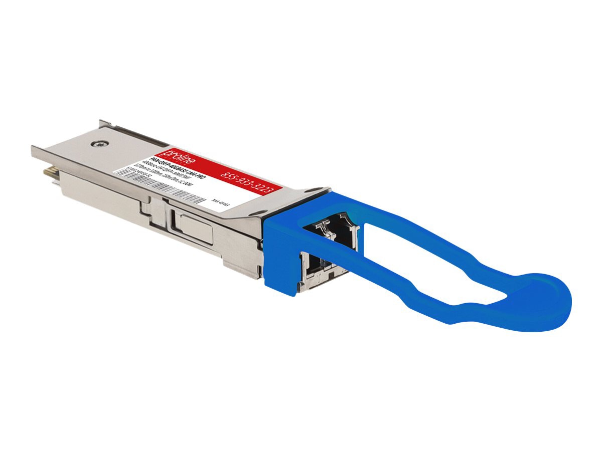 Proline Palo Alto Networks® PAN-QSFP-40GBASE-LM4 Compatible TAA 40GBase-LX4 QSFP+ Transceiver (SMF/SMF, 1270nm to