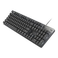 Logitech K845 Mechanical Illuminated Corded Aluminum Keyboard TTC Switches - Brown (Tactile) - clavier