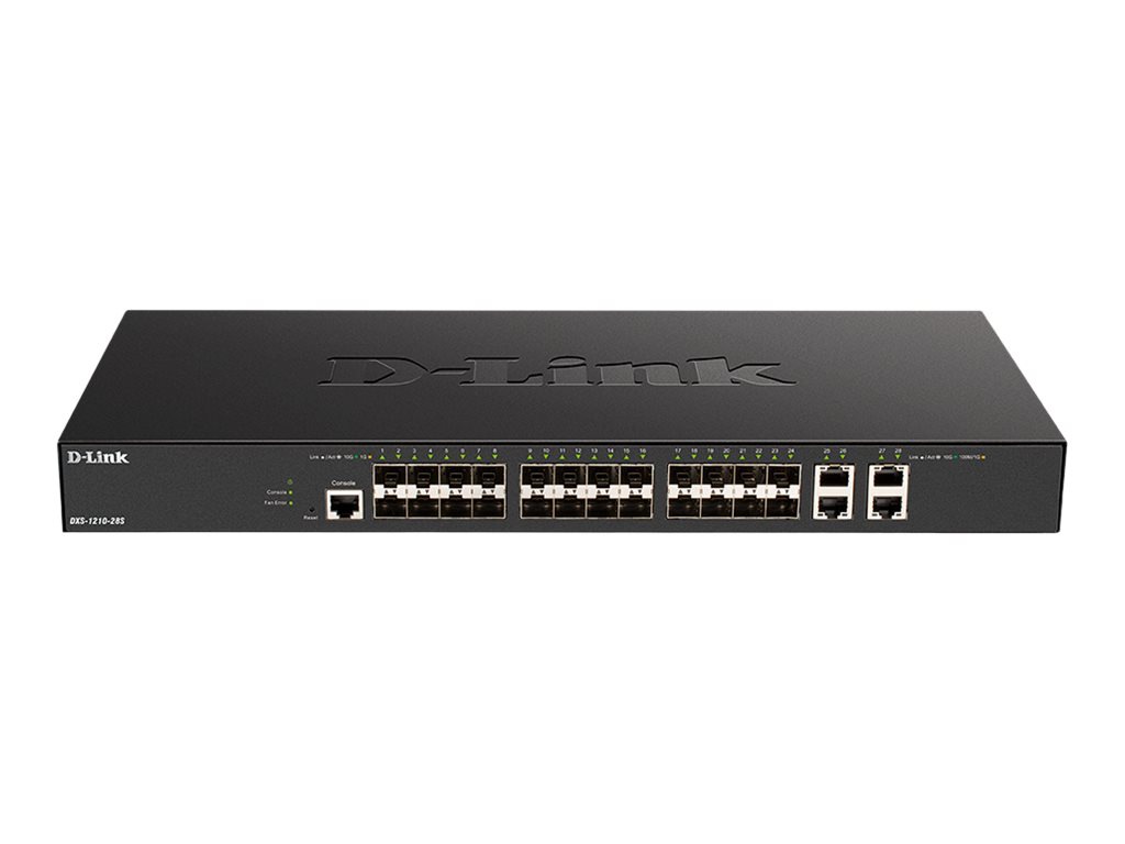 D-Link DXS 1210-28S - switch - 28 ports - smart - rack-mountable