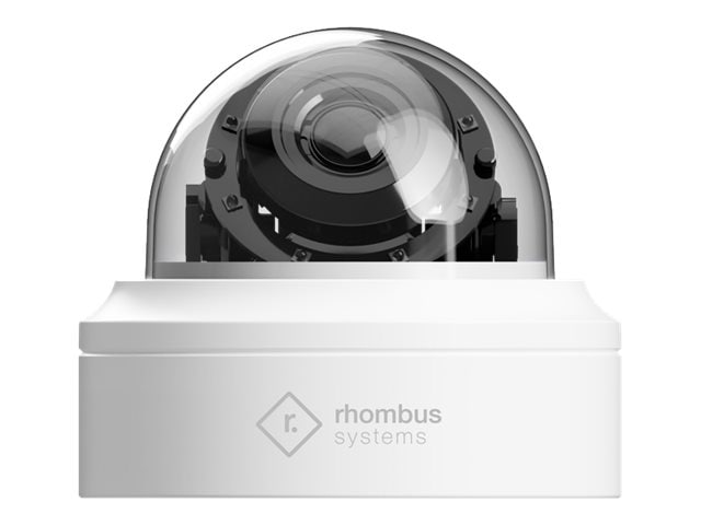 Rhombus R400 4K Varifocal Dome Security Camera with Onboard Storage of 512GB or 30 Days