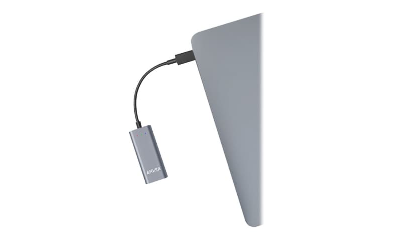  Anker USB C to Gigabit Ethernet Adapter, Aluminum
