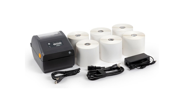 Zebra ZD421 - label printer - B/W - thermal transfer - ZD4A042