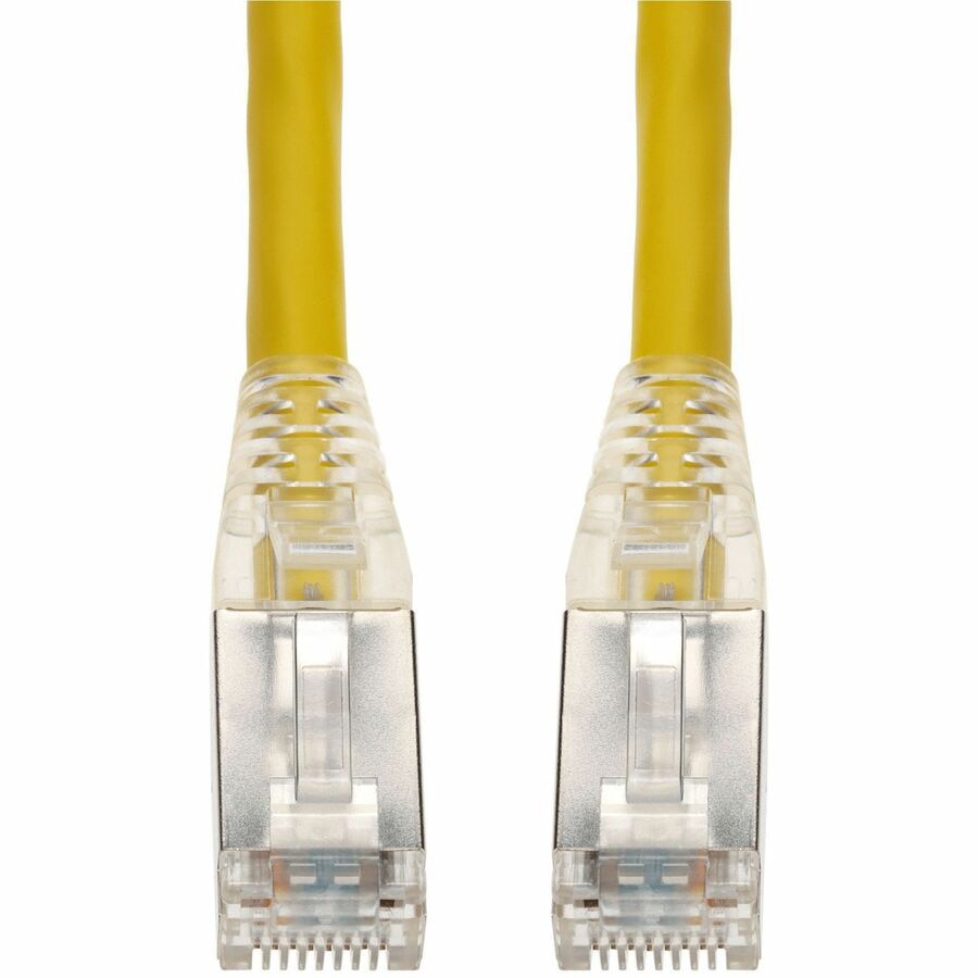 Proline 3ft Yellow CAT 6 Shielded PVC Ethernet Cable Snagless Easy Clear Boot RJ-45 M/M