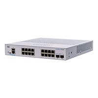 Cisco Business 250 Series CBS250-16T-2G - switch - 18 ports - smart - rack-mountable