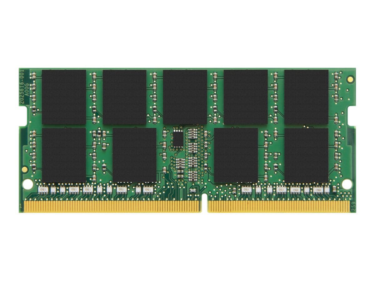 Kingston - DDR4 - module - 8 GB - SO-DIMM 260-pin - 2666 MHz / PC4-21300 - unbuffered