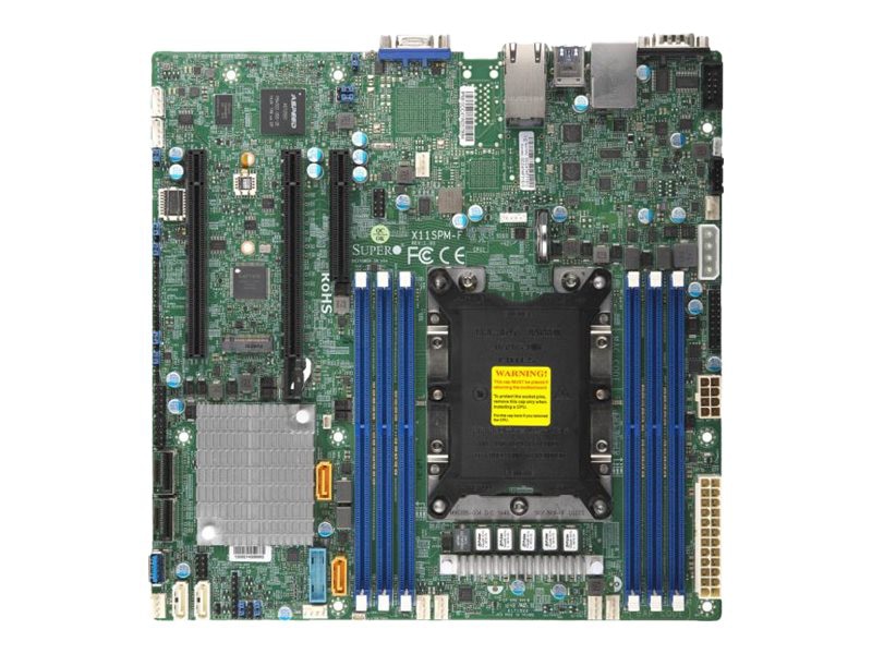 SUPERMICRO X11SPM-F - motherboard - micro ATX - Socket P - C621