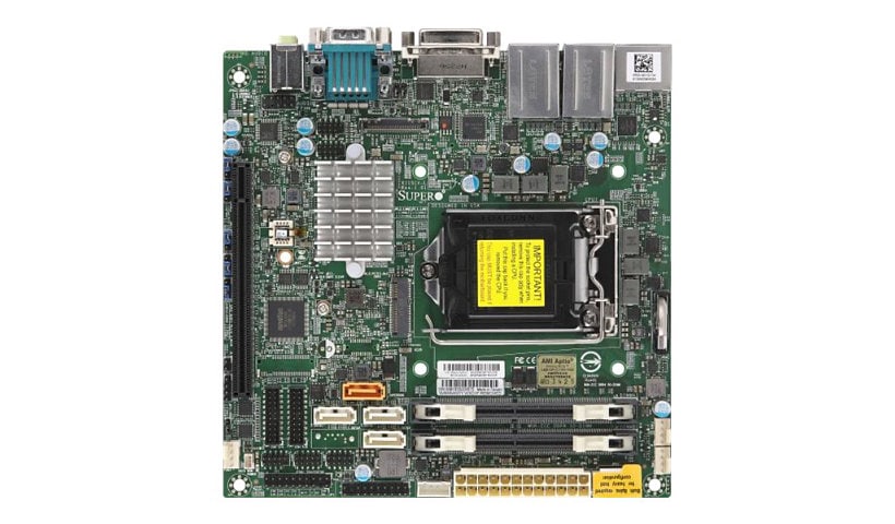 SUPERMICRO X11SCV-L - motherboard - mini ITX - LGA1151 Socket - H310