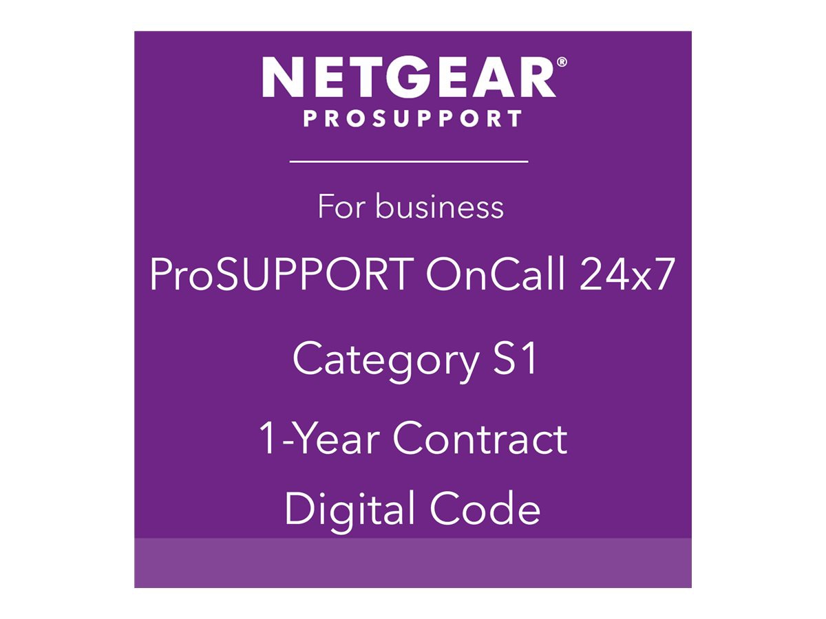 NETGEAR 1YR ONCALL CATEGORY S1
