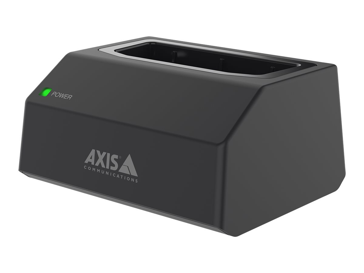 Axis W700 charge and sync station - + AC power adapter - body camera connector - 9 Watt