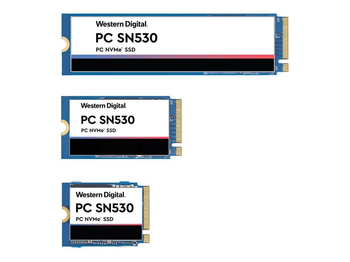 WD PC SN530 NVMe SSD SDBPNPZ-256G - SSD - 256 GB - PCIe 3.0 x4 (NVMe)