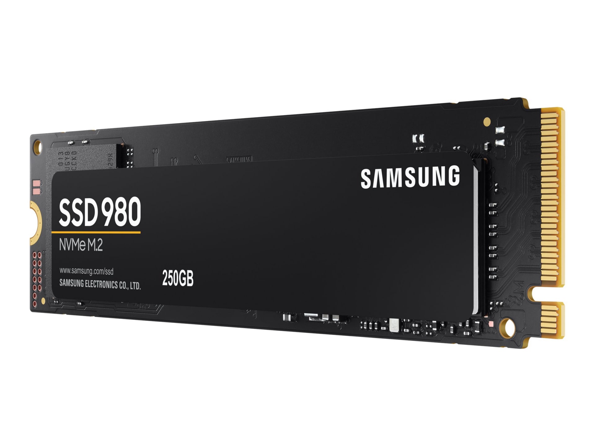 Samsung 980 MZ-V8V250B - SSD - 250 GB - PCIe 3.0 x4 (NVMe)