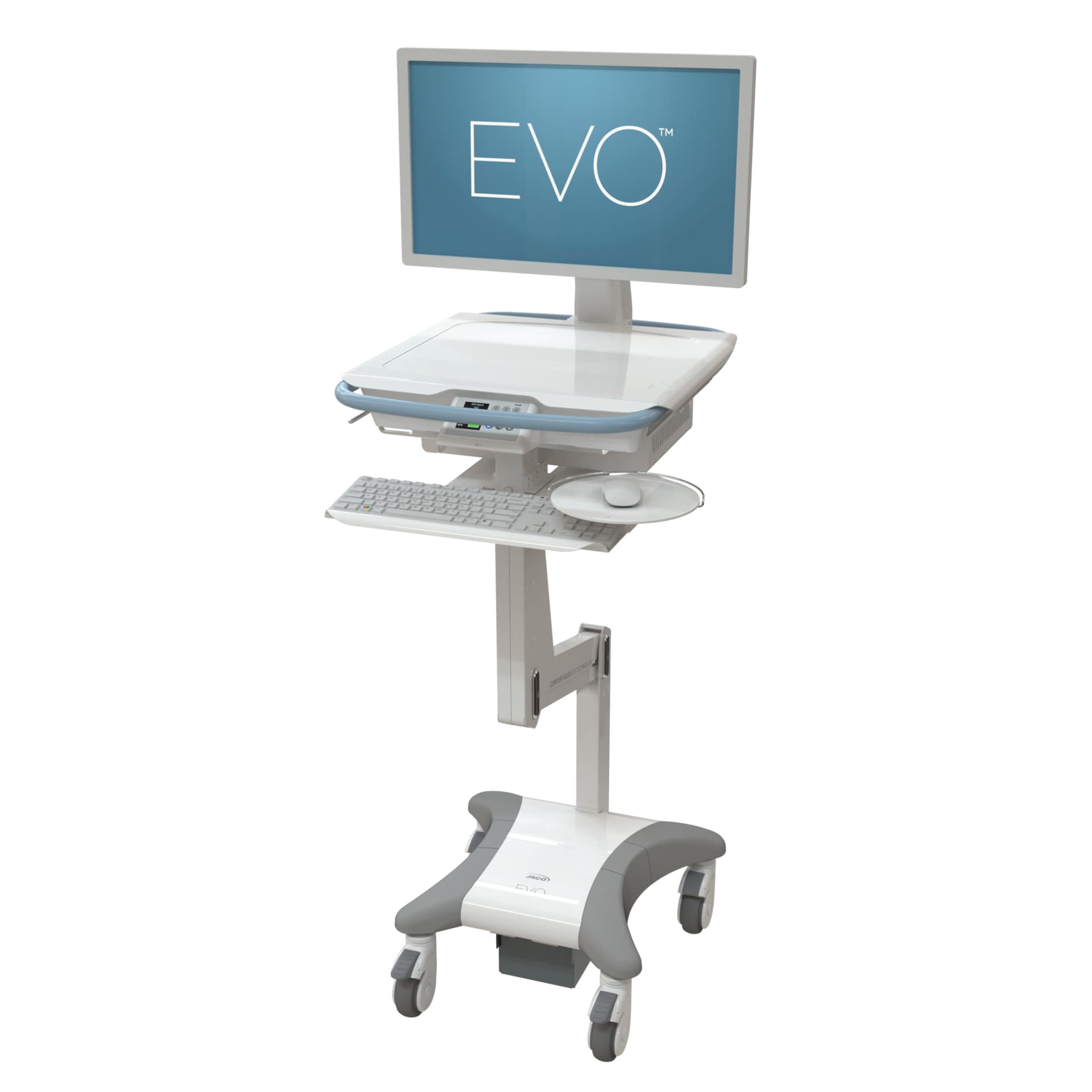 Jaco EVO-20-JC-L500 Jaco Care Cart for LCDs with Onboard L500 LiFePO4 Power System