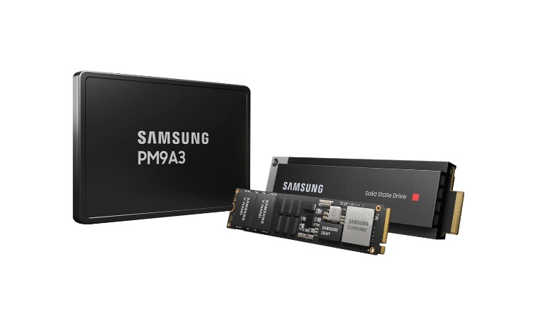 Samsung PM9A3 MZQL21T9HCJR - SSD - 1.92 TB - U.2 PCIe 4.0 x4 (NVMe