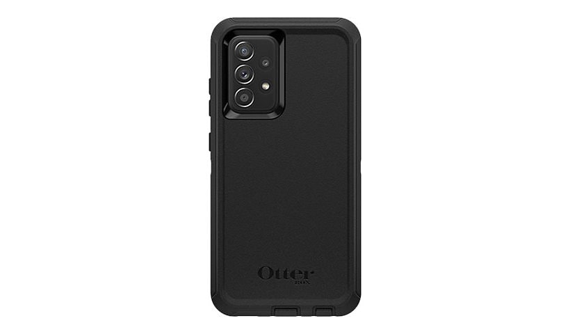 OtterBox Defender Rugged Carrying Case (Holster) Samsung Galaxy A52 5G Smartphone - Black