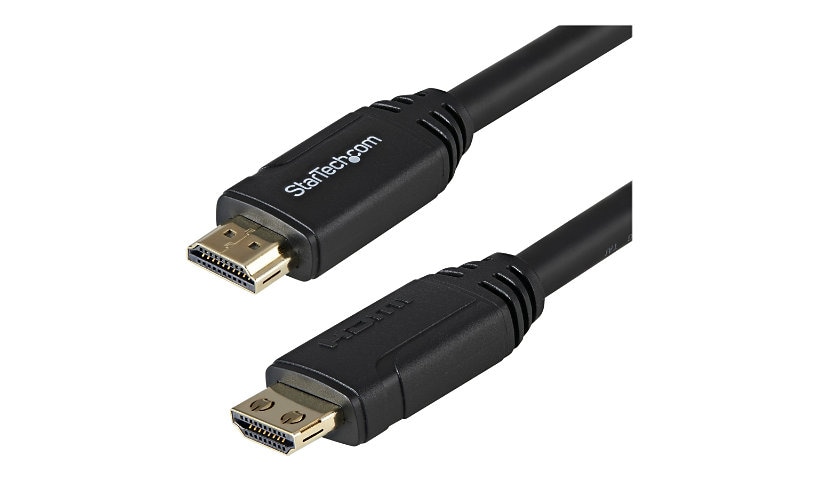 StarTech.com 9.8ft 3m HDMI 2.0 Cable,4K High Speed HDMI Cable w/ Ethernet