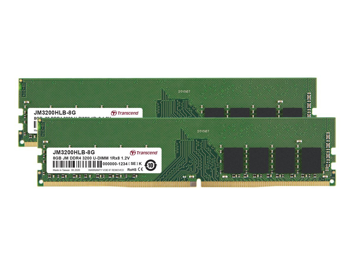 TRANSCEND 16GB DDR4-3200MHZ UDIMM