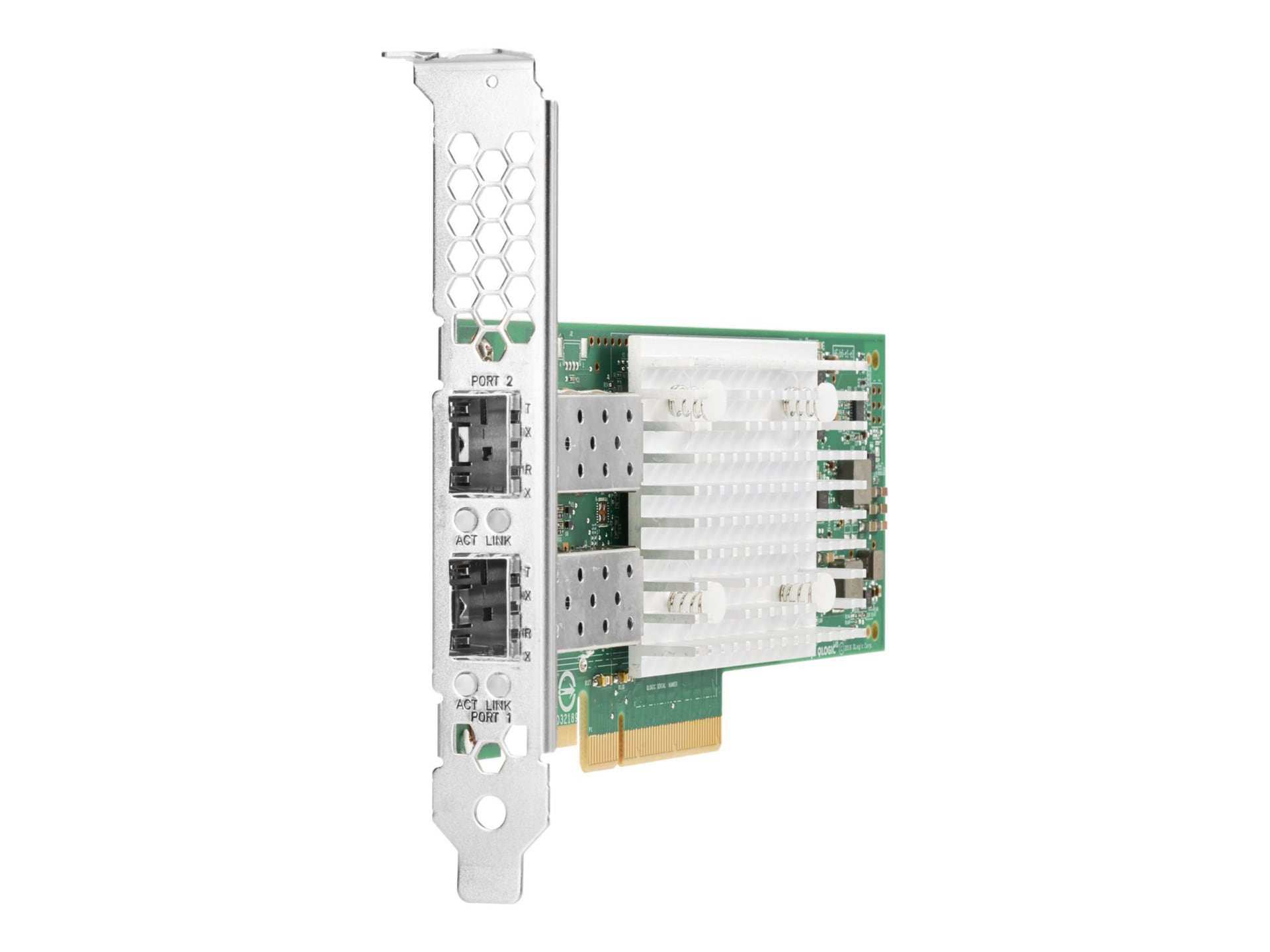 Broadcom BCM57412 - network adapter - PCIe 3.0 x8 - 1Gb Ethernet / 10Gb Ethernet SFP+ x 2
