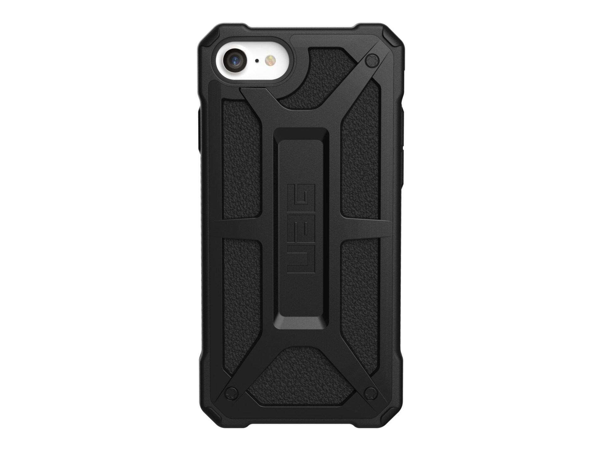 UAG Rugged for Case for Apple iPhone SE (2020) - Monarch Black - back cover