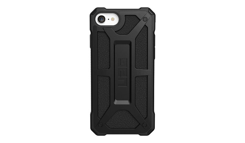 UAG Rugged for Case for Apple iPhone SE (2020) - Monarch Black - back cover