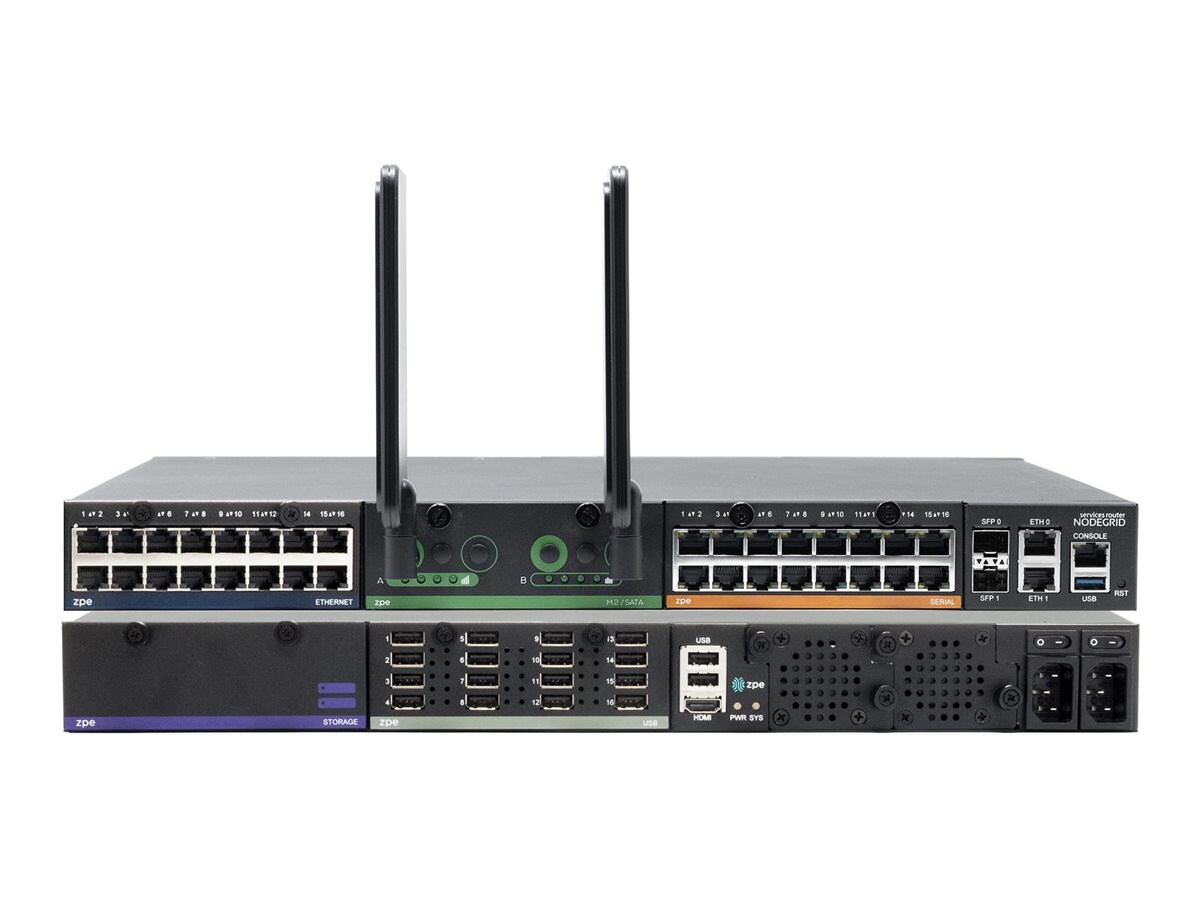 ZPE Nodegrid - router - WWAN - 4G - rack-mountable