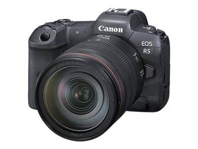 Canon EOS R5 - digital camera RF 24-105mm F4 L IS USM lens - 4147C013 -  Cameras 