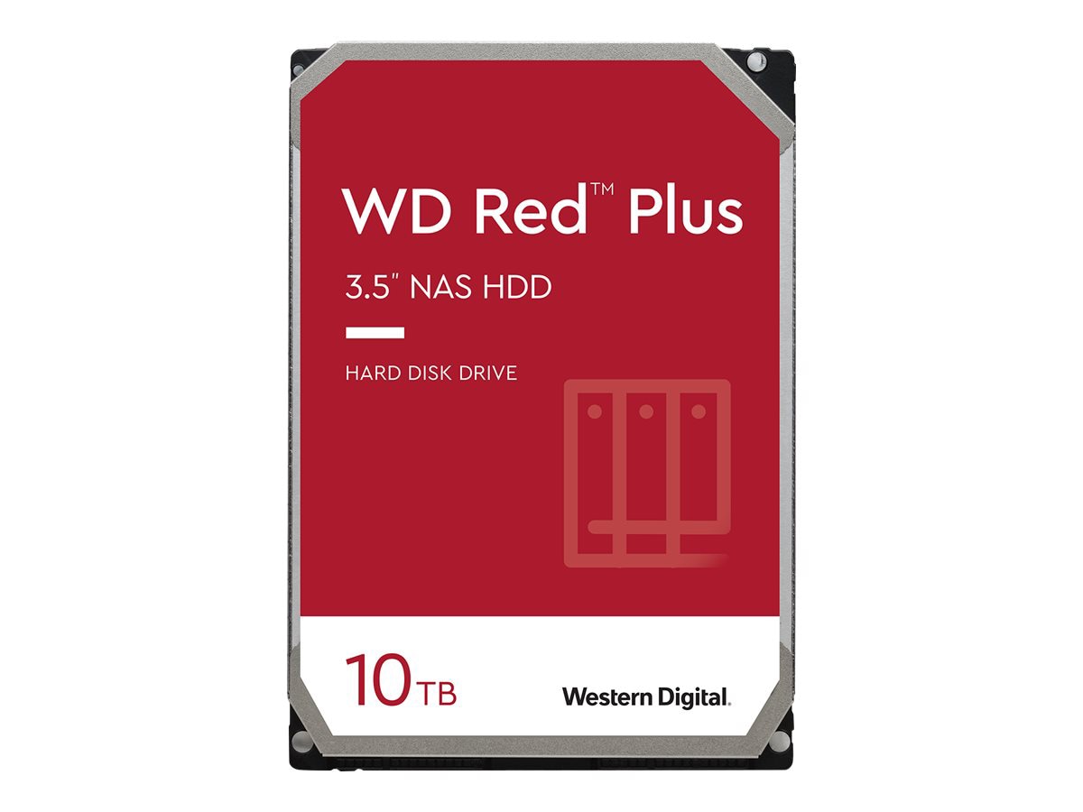 WD Red Plus WD101EFBX - disque dur - 10 To - SATA 6Gb/s