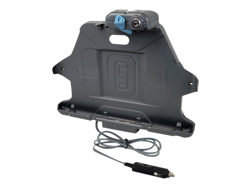 Gamber-Johnson car charging holder + car power adapter - 2 x USB, Pogo