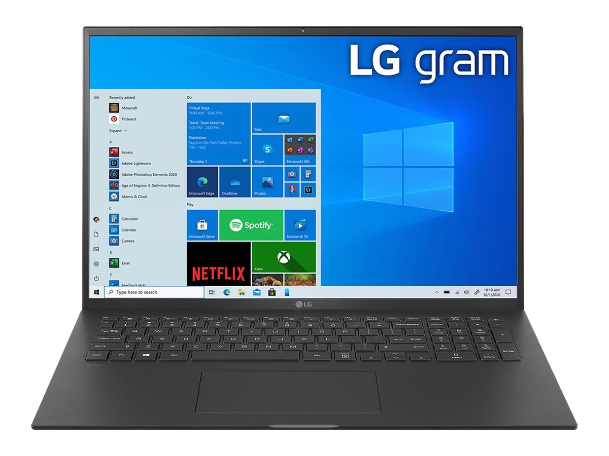 LG gram 17Z90P-N.APB7U1 - 17" - Core i7 1165G7 - Evo - 16 GB RAM - 1 TB SSD
